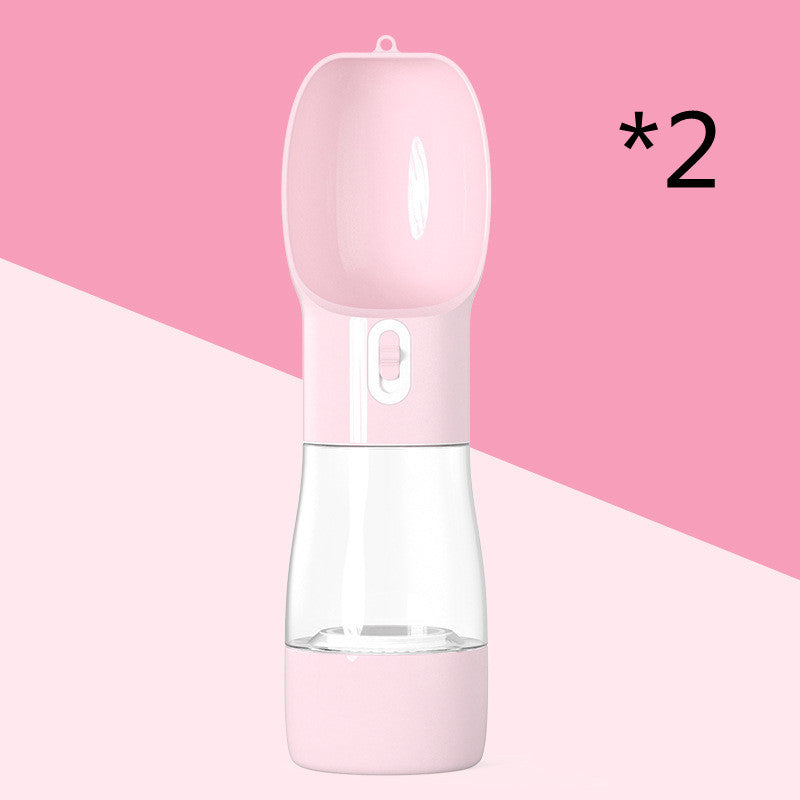 Travelling Out Portable Dog Water Dispenser – Leak-Proof Pet Hydration Bottle for Walks, Hikes & Trips
