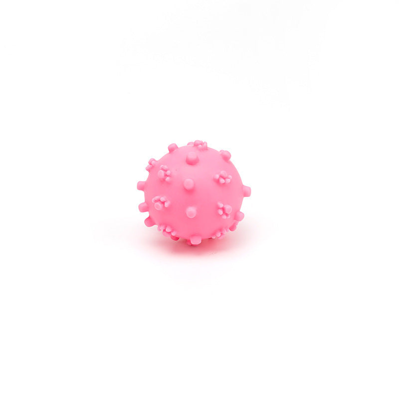 Bright Spike Dog Toy Balls – Durable Puppy Chew & Teething Toys for Small Dogs, Pomeranian, Chihuahua, Interactive Fetch & Water Play