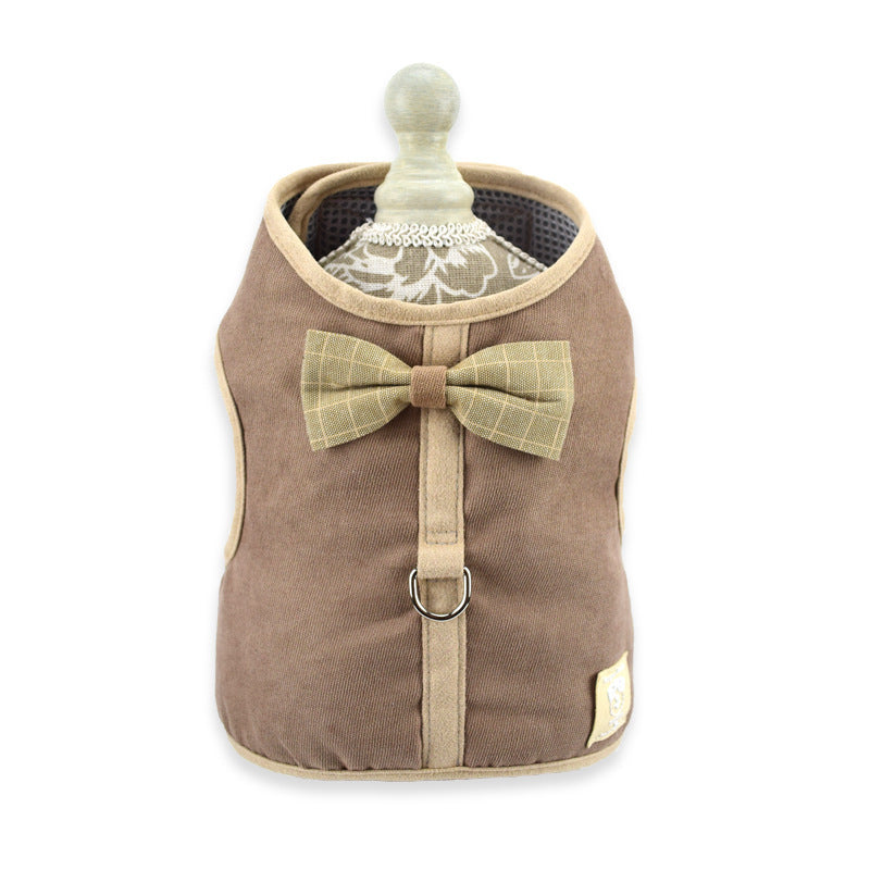 Grid Pet Harness – Korean Style Small/Medium Dogs Vest