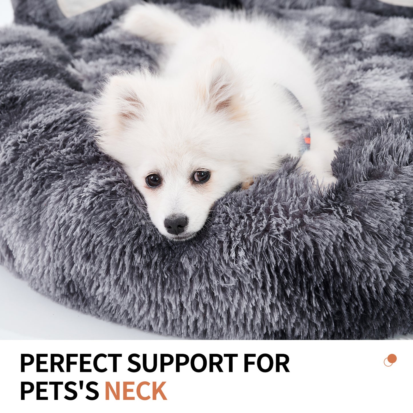 Bear Paw Dog & Cat Bed β Cozy Plush Pet Bed for Small Dogs and Indoor Cats, Soft Cute Pet Furniture