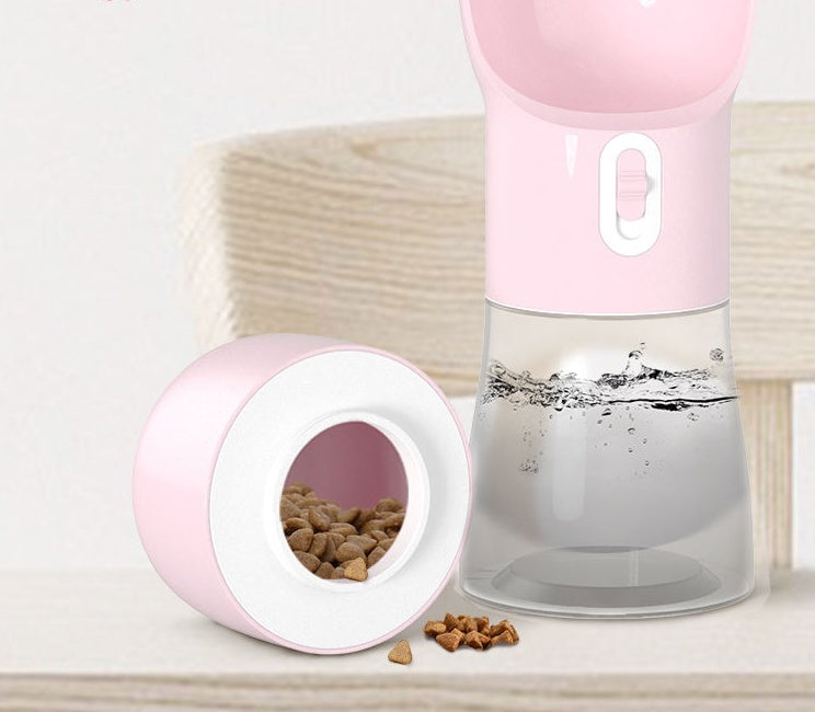 Travelling Out Portable Dog Water Dispenser – Leak-Proof Pet Hydration Bottle for Walks, Hikes & Trips