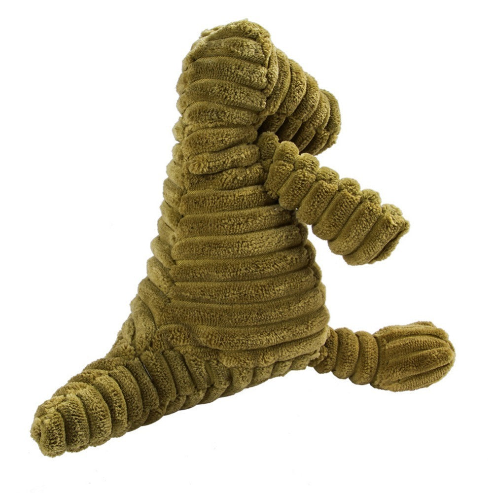 Vocal Animal Plush Dog Toy – Chew & Molar Teeth Cleaning Trainer for Small & Medium Dogs