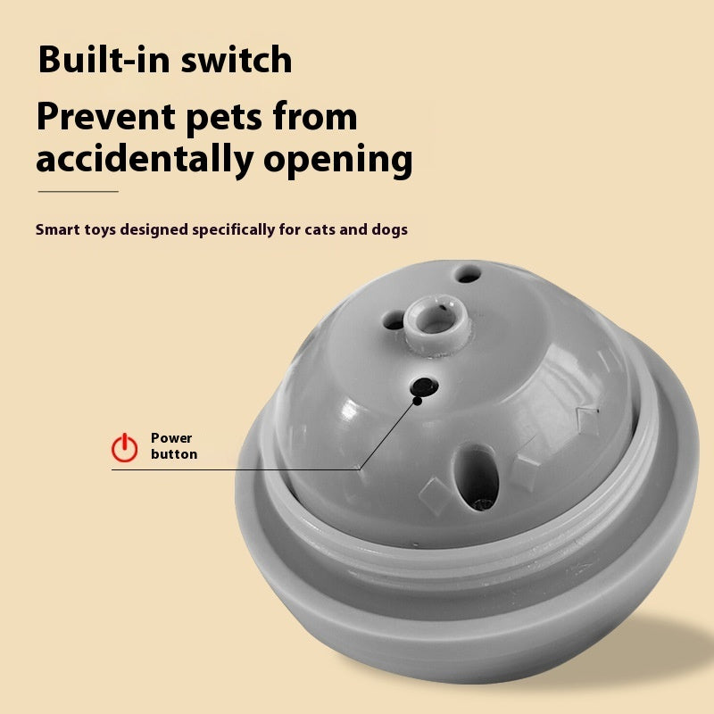 Intelligent Electric Vibration Ball – Interactive Dog & Cat Toy, Bite-Resistant Fun