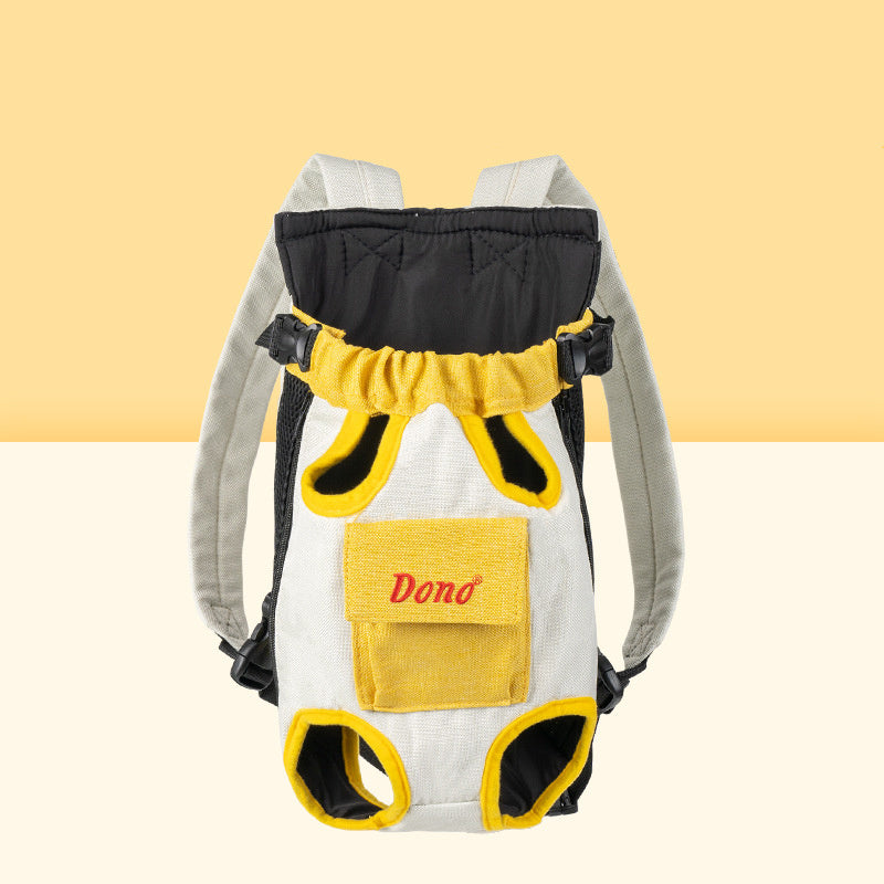 Breathable Pet Carrier Sling Backpack – Portable Front Pack for Small Dogs, Cats & Puppies