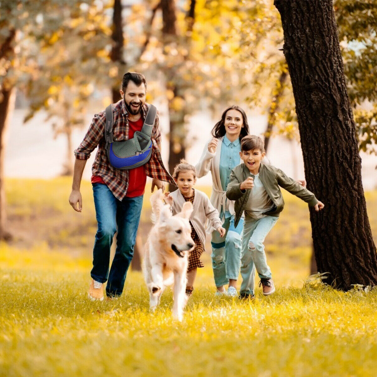 Portable Dog Carrier Bag – Travel Backpack for Small Dogs & Puppies