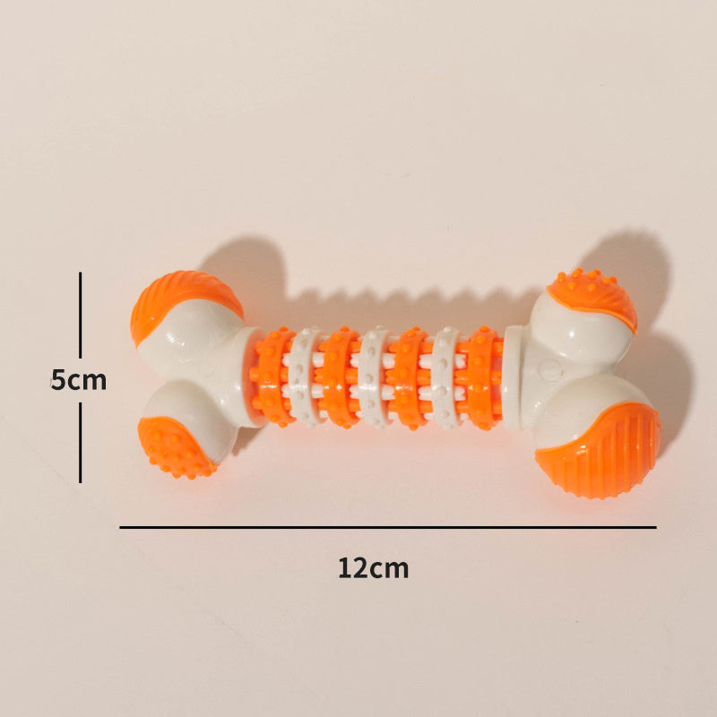 Interactive Bone-Shaped Chew Toy for Small Breed Puppies – Teething & Play