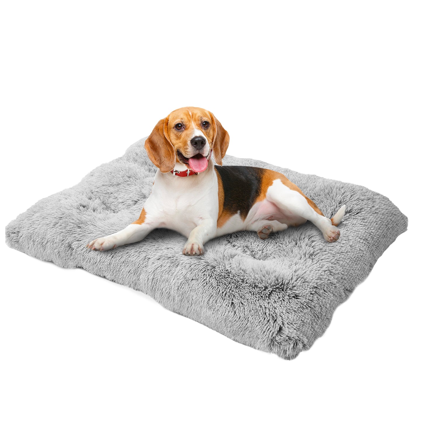 Washable Plush DogWashable Plush Dog Bed – Soft Sofa Mat & Portable Pet Kennel for Small and Medium Dogs, Cozy Sleep Protector