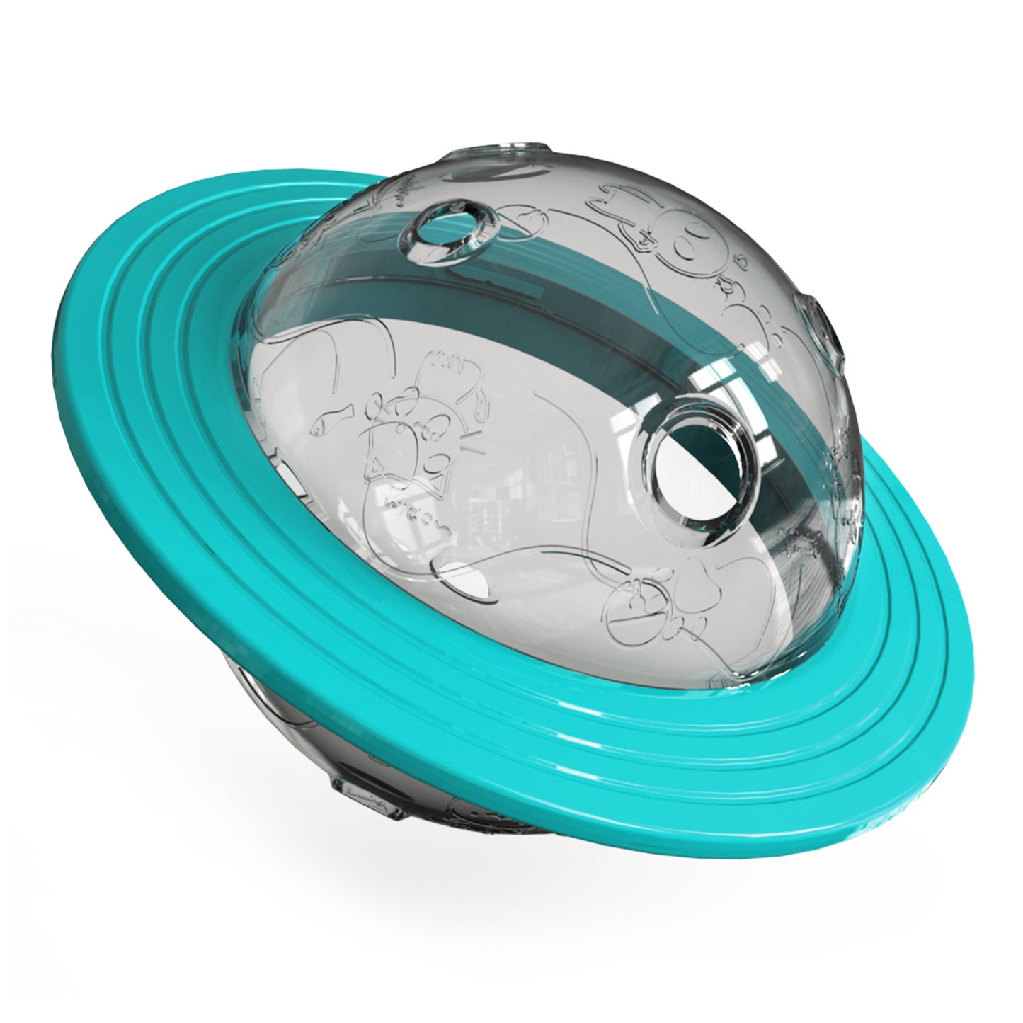 Interactive Dog Treat Dispensing Ball – Slow Feeder & IQ Training Toy for Small and Medium Dogs