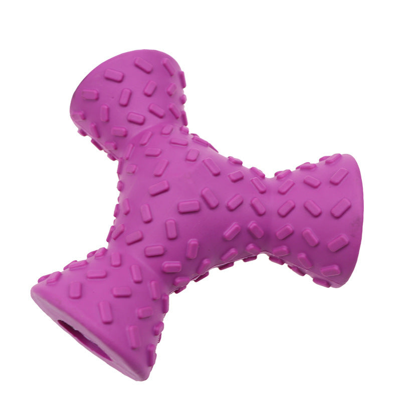 Trihedron Durable Pet Toy – Interactive Food-Dispensing Chew Toy for Dogs & Cats
