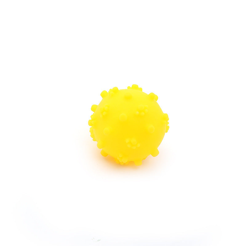 Bright Spike Dog Toy Balls – Durable Puppy Chew & Teething Toys for Small Dogs, Pomeranian, Chihuahua, Interactive Fetch & Water Play