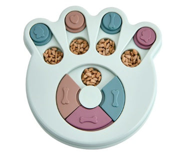 Interactive Pet Puzzle Feeder – Slow-Dispensing Food Toy for Dogs & Cats, Training & Mental Stimulation