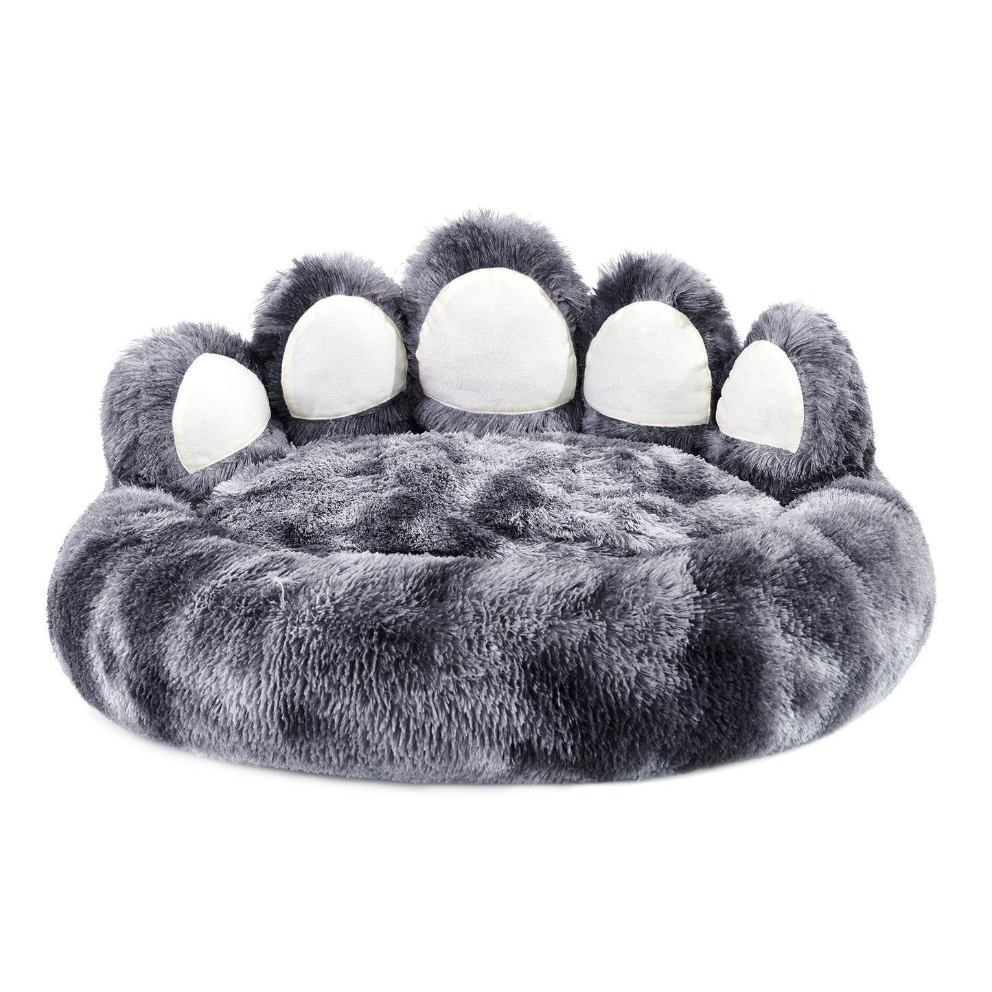 Bear Paw Dog & Cat Bed β Cozy Plush Pet Bed for Small Dogs and Indoor Cats, Soft Cute Pet Furniture