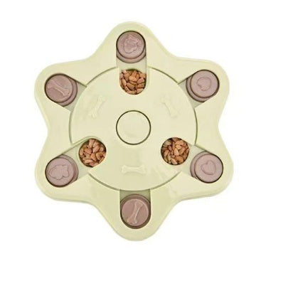 Interactive Pet Puzzle Feeder – Slow-Dispensing Food Toy for Dogs & Cats, Training & Mental Stimulation