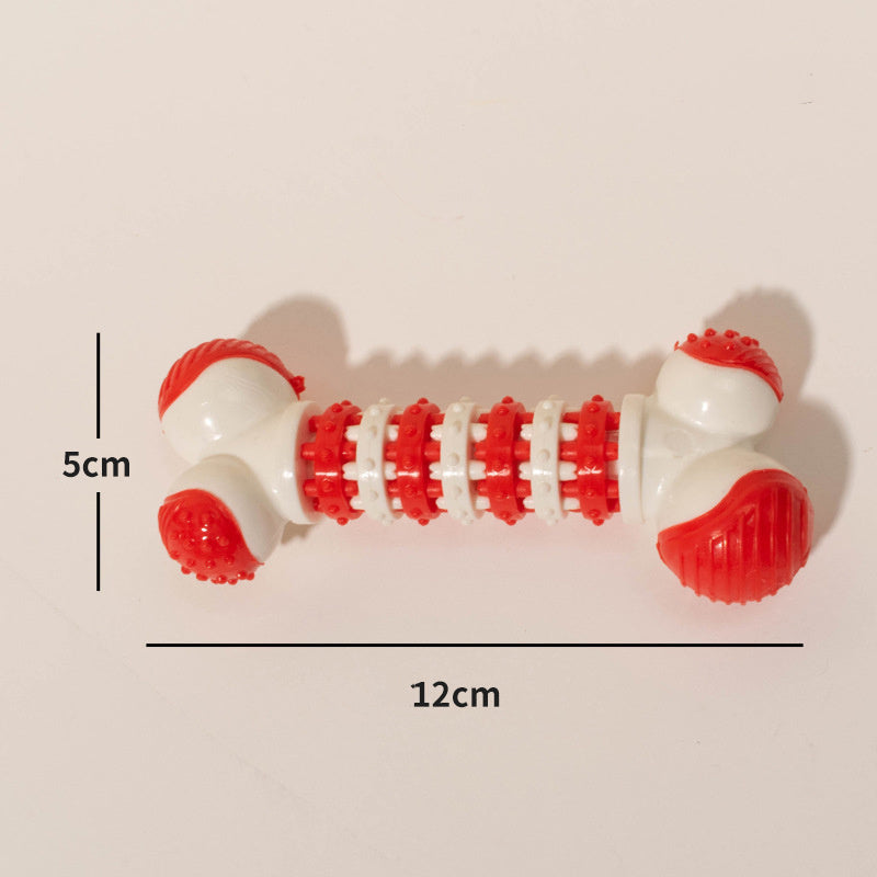 Interactive Bone-Shaped Chew Toy for Small Breed Puppies – Teething & Play