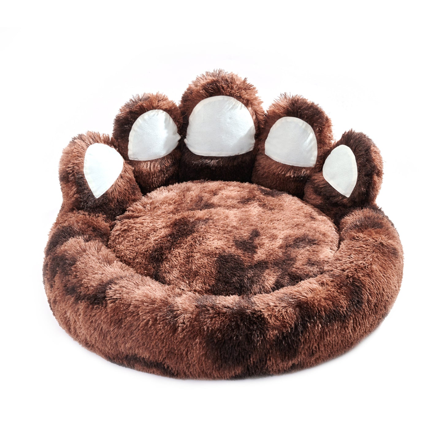 Bear Paw Dog & Cat Bed β Cozy Plush Pet Bed for Small Dogs and Indoor Cats, Soft Cute Pet Furniture