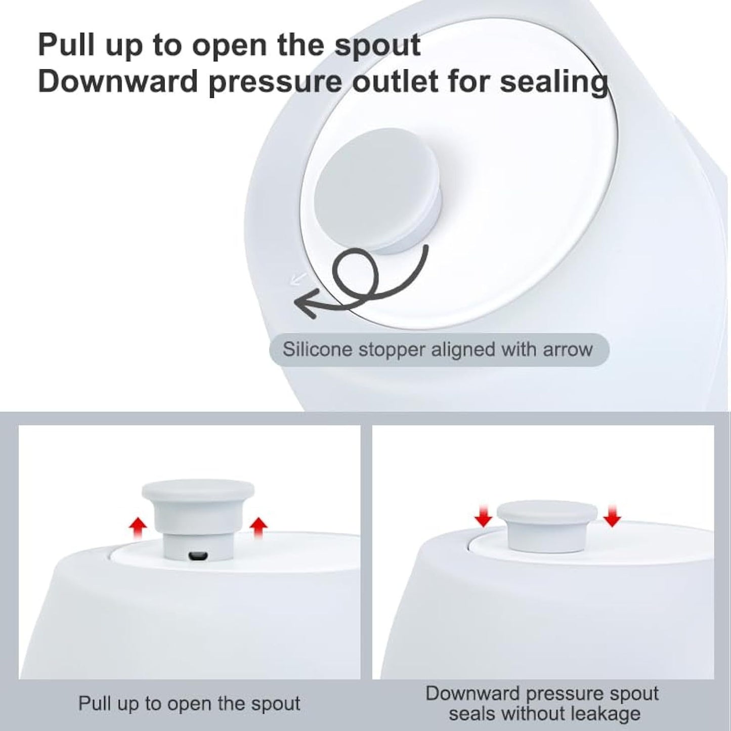 Leak-Proof Foldable Dog Water Bottle 550ml – Portable Travel Dispenser with Drinking Bowl for Dogs & Puppies