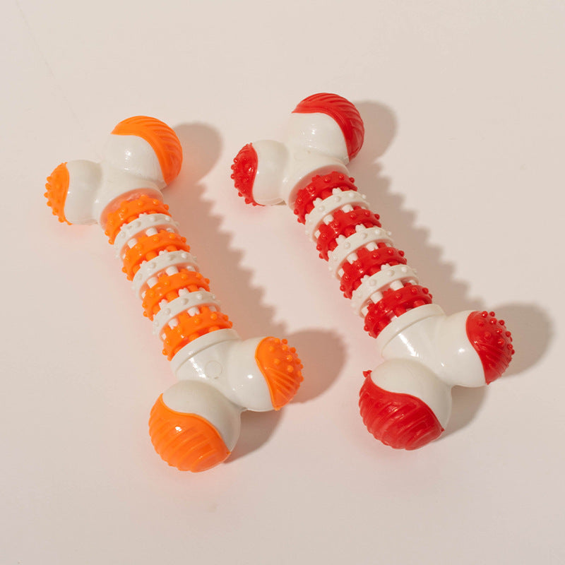 Interactive Bone-Shaped Chew Toy for Small Breed Puppies – Teething & Play