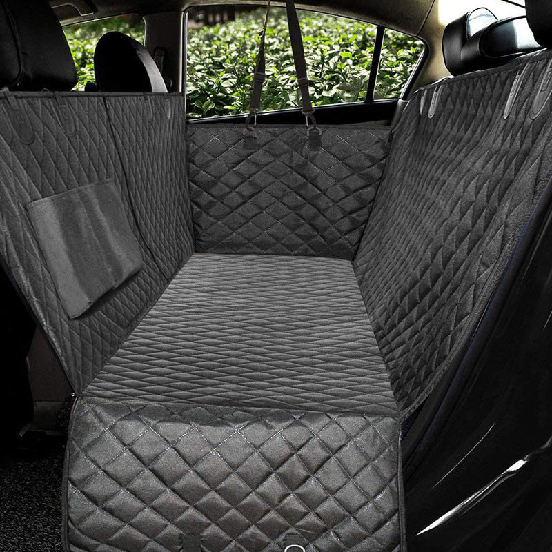 Medium & Large Dog Car Seat Cover & Mesh Hammock – Travel Safety & Car Protector