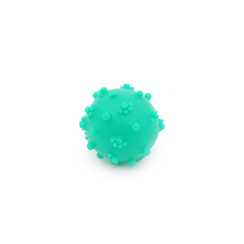 Bright Spike Dog Toy Balls – Durable Puppy Chew & Teething Toys for Small Dogs, Pomeranian, Chihuahua, Interactive Fetch & Water Play