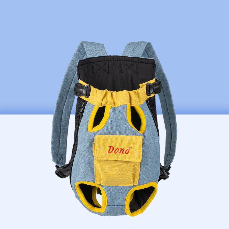Breathable Pet Carrier Sling Backpack – Portable Front Pack for Small Dogs, Cats & Puppies