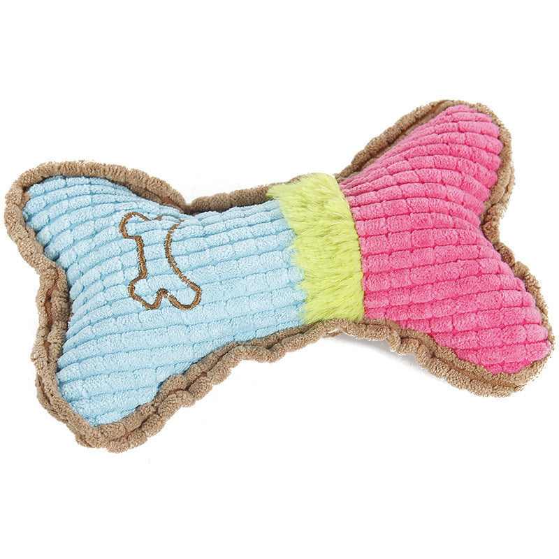 Plush Squeaky Dog Toys for Small & Medium Breeds – Puppy Chew Toy for Teething, Interactive Play, and Aggressive Chewers – Perfect Birthday Gift