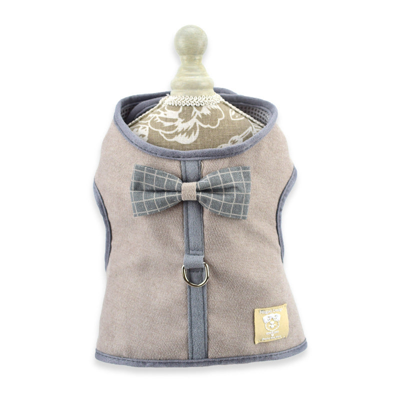Grid Pet Harness – Korean Style Small/Medium Dogs Vest