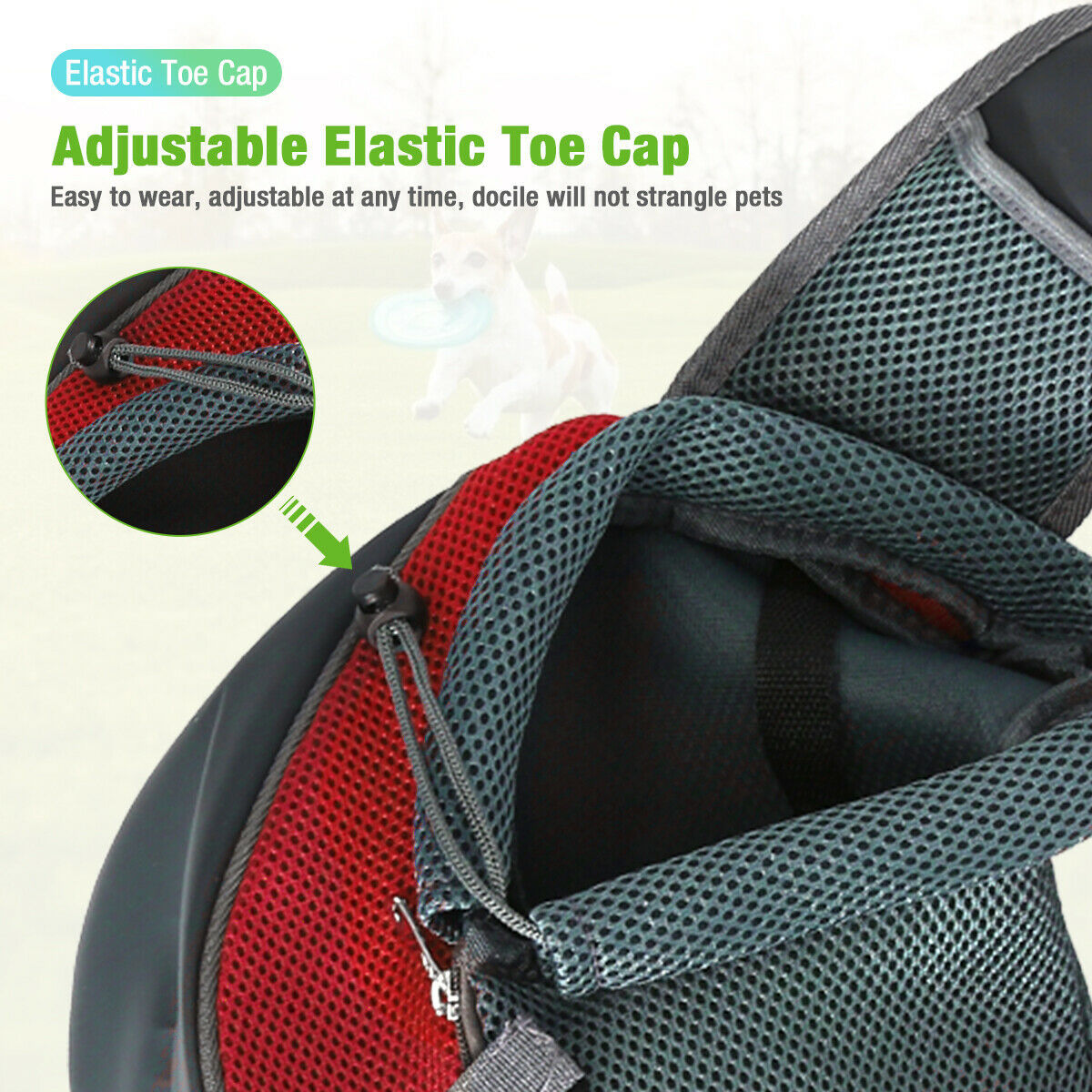 Portable Dog Carrier Bag – Travel Backpack for Small Dogs & Puppies