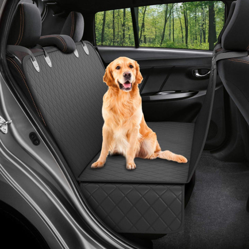 Medium & Large Dog Car Seat Cover & Mesh Hammock – Travel Safety & Car Protector