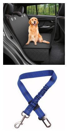 Medium & Large Dog Car Seat Cover & Mesh Hammock – Travel Safety & Car Protector