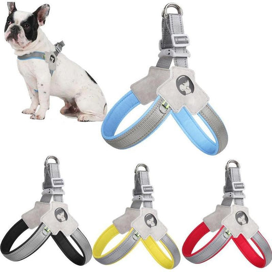 Adjustable No-Pull Pet Harness & Leash Set – Reflective & Comfortable