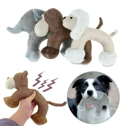 Interactive Dog Chew Toy – Bite-Resistant Squeaky Duck for Small to Large Dogs, Puppy Teething & Pet Play Supplies