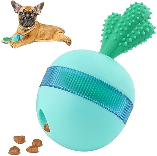 Interactive Treat-Dispensing Dog Puzzle Toy – Durable Rubber Chew & Ball for Medium & Large Dogs