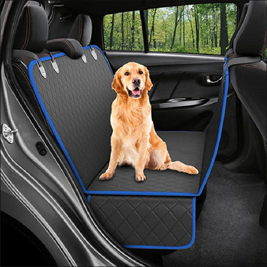 Medium & Large Dog Car Seat Cover & Mesh Hammock – Travel Safety & Car Protector