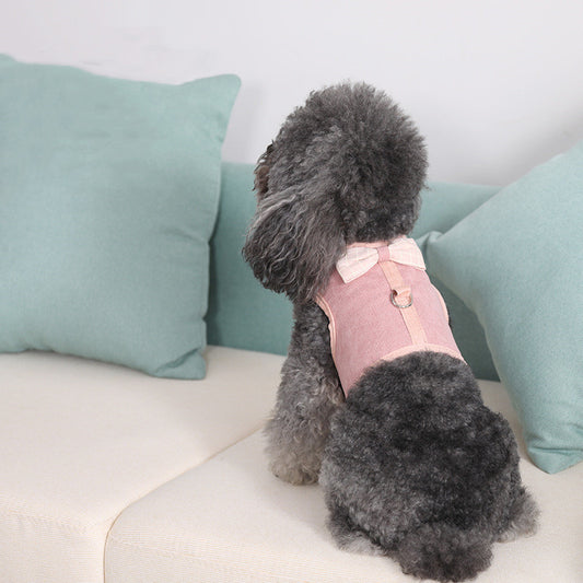 Grid Pet Harness – Korean Style Small/Medium Dogs Vest
